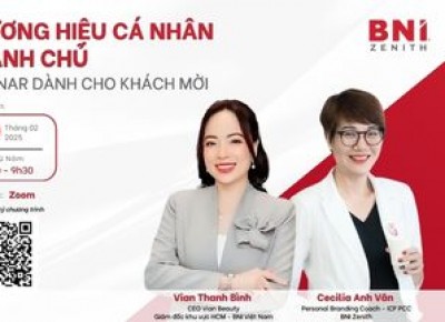 Webinar - Thương hiệu Cá nhân dành cho Doanh chủ